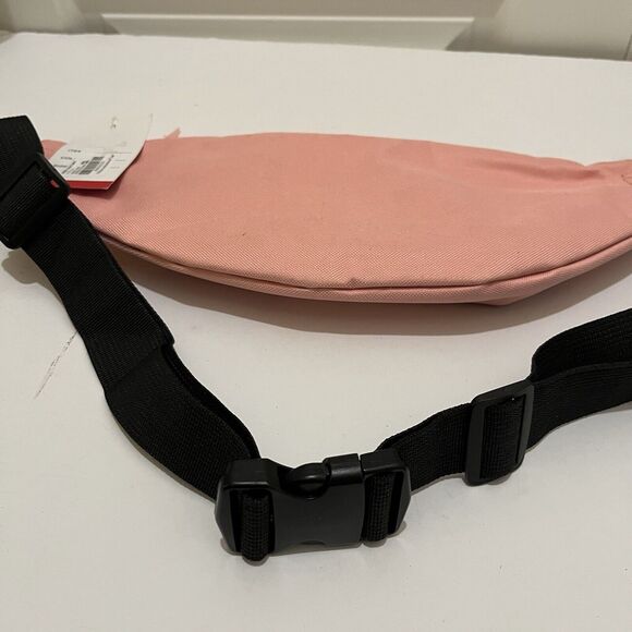 Nike Air Max Heritage Light Pink Logo Swoosh Spellout Fanny Belt Sling Bag NEW - Picture 8 of 11